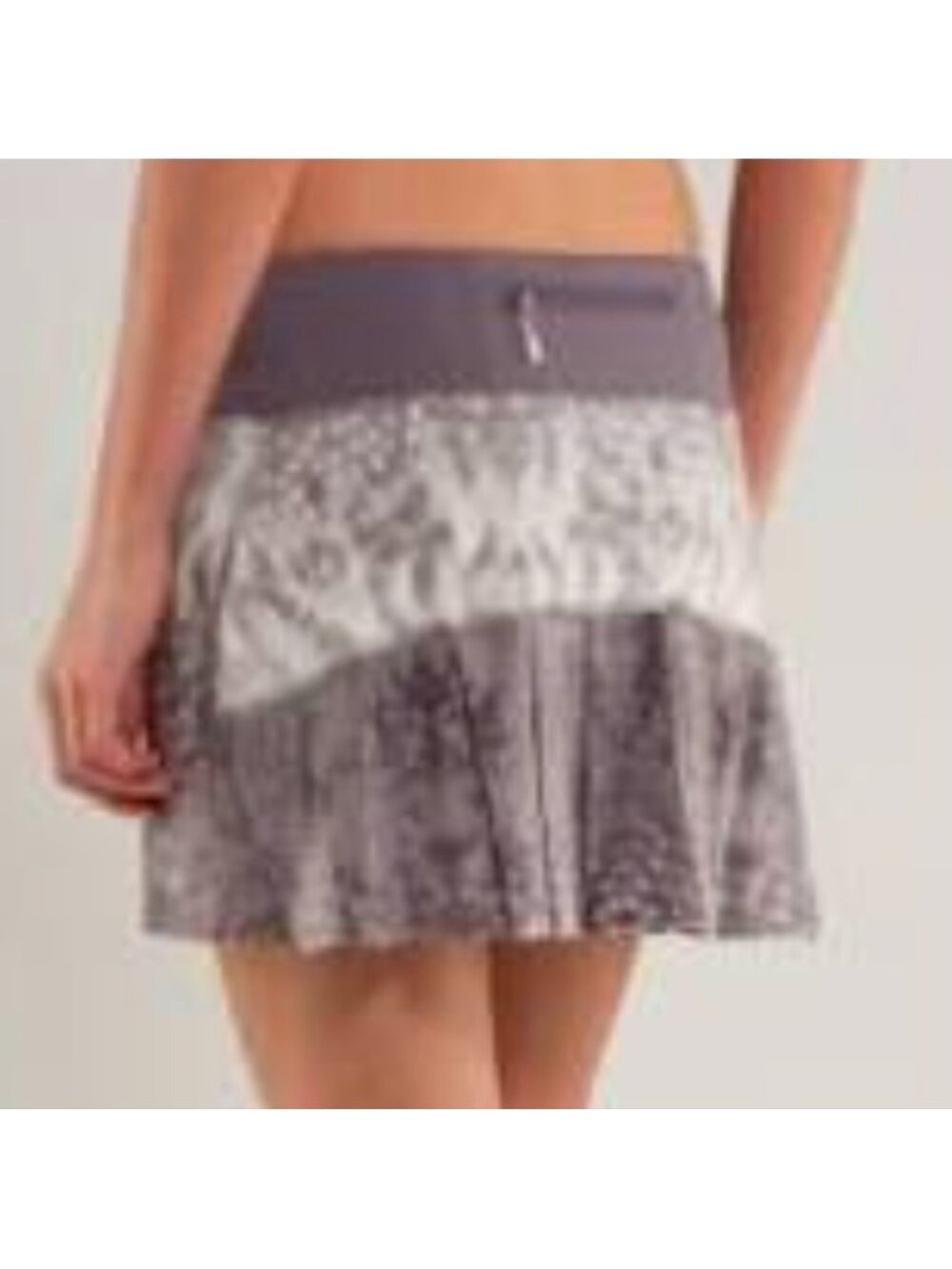 RARE Lululemon Run Speed Skirt Snowy Owl 6 tall